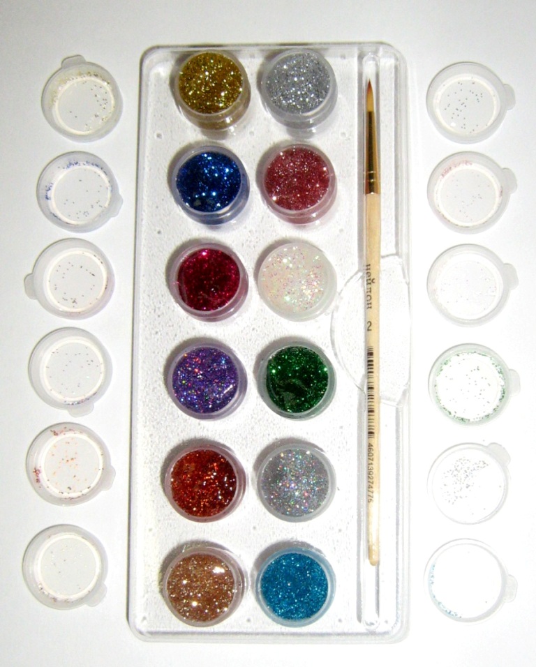 Набор Фейерверк 12 цветов, 60мл.